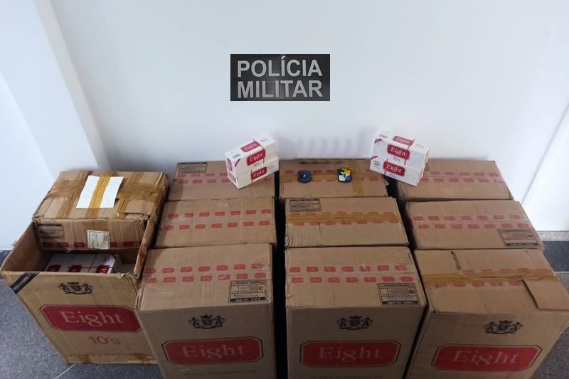 Polícia apreende mais de 100 mil cigarros clandestinos em Lagarto