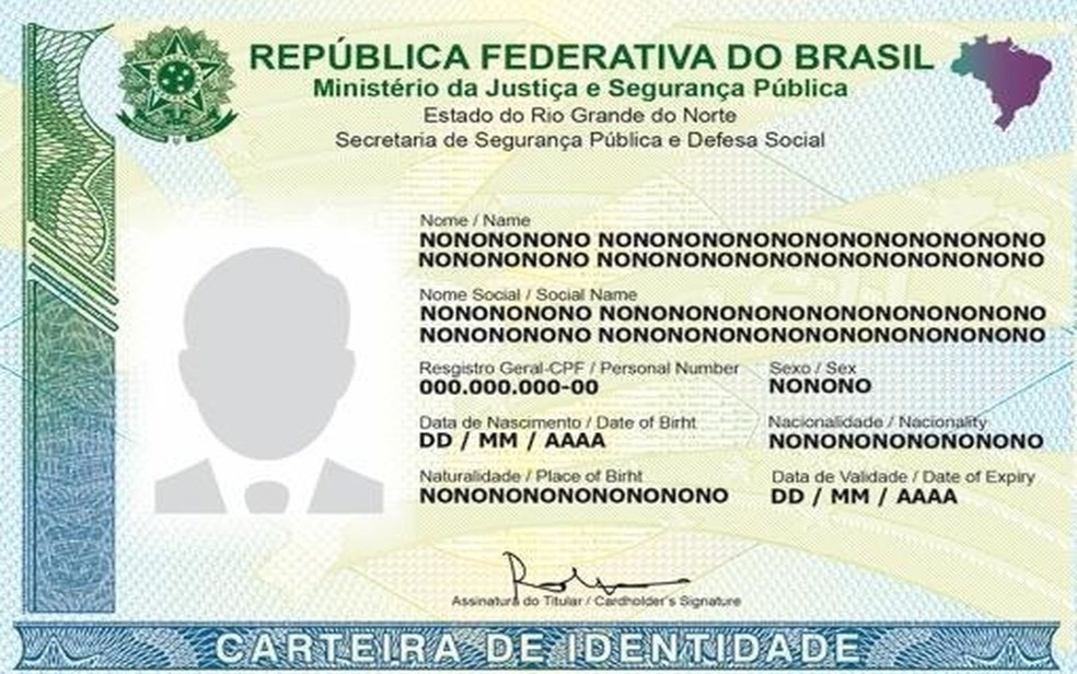 Nova carteira de identidade: previsão para emissão do documento em Sergipe é janeiro de 2023