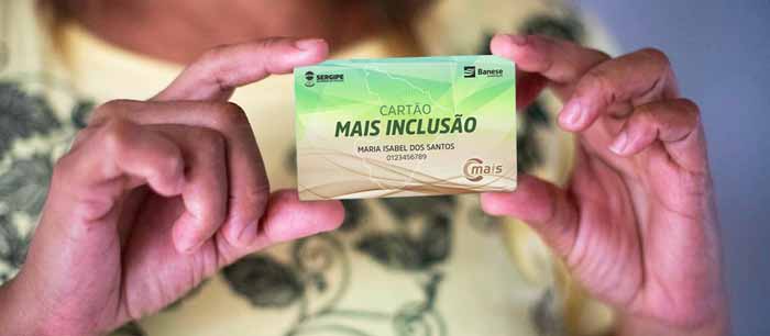Governo de Sergipe envia projeto à Alese para nova prorrogação do Cartão Mais Inclusão