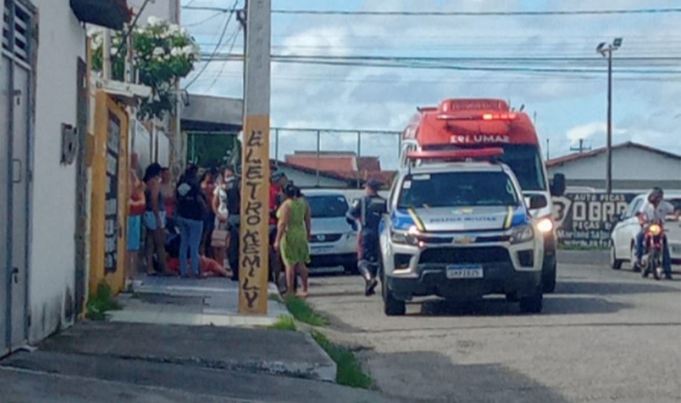 Grávida é atropelada no Bairro Bugio em Aracaju