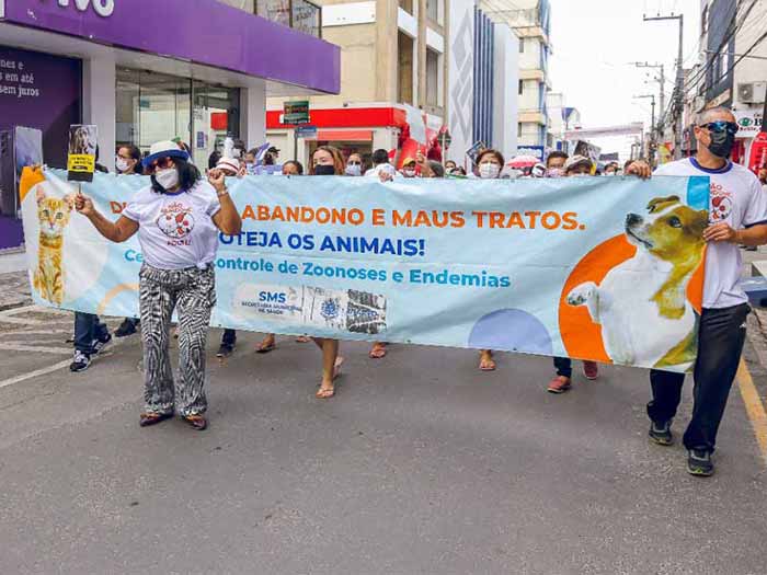 Prefeitura de Lagarto realiza mobilização contra abandono e maus tratos aos animais