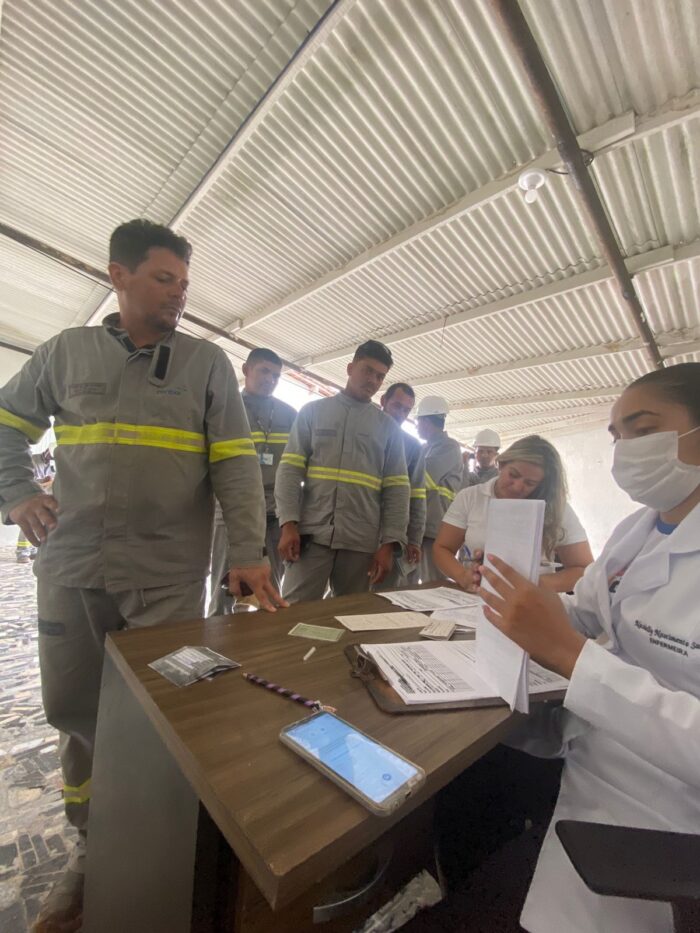 Prefeitura de Lagarto realiza ação de prevenção e promoção à saúde dos trabalhadores