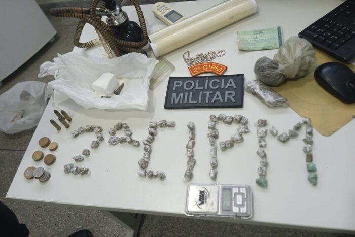 Ação conjunta entre as polícias Militar e Civil cumpre mandados de prisão e apreende drogas na Barra dos Coqueiros
