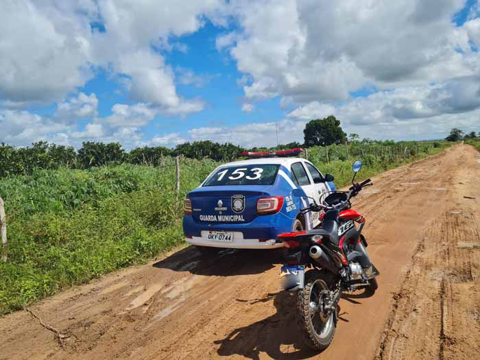 Guarda Municipal de Lagarto recupera motocicleta roubada no povoado Açulzinho