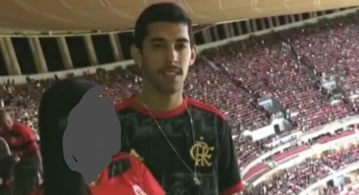 Foragido da Justiça publica foto durante jogo do Flamengo e acaba preso