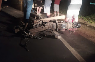 Acidente entre moto e caminhonete deixa uma vítima fatal na Rodovia SE-290 em Itabaianinha